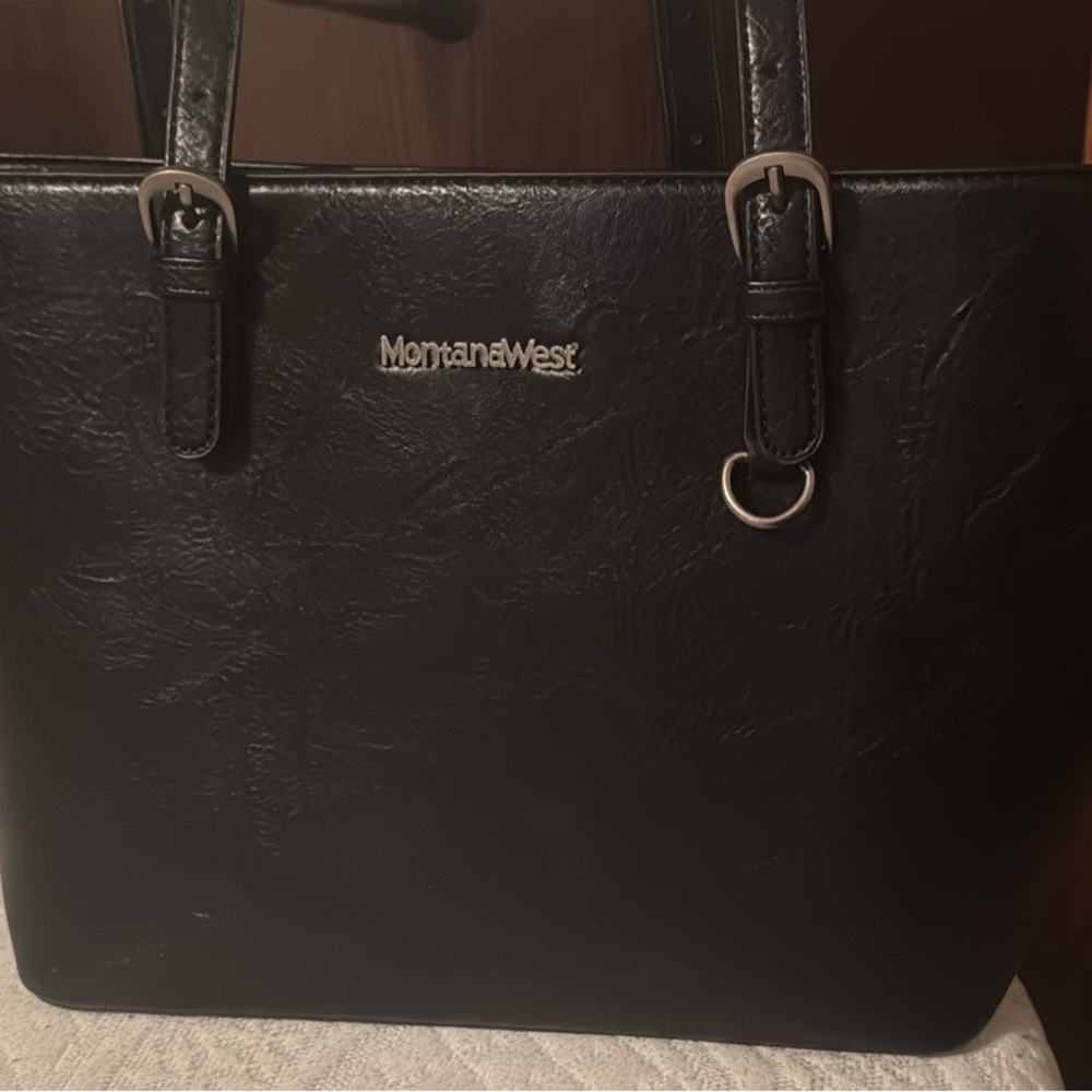 Montana West Elegant Black Handbag